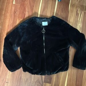 Bershka BSK Cozy up faux fur jacket